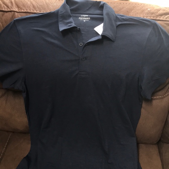 j crew performance polo